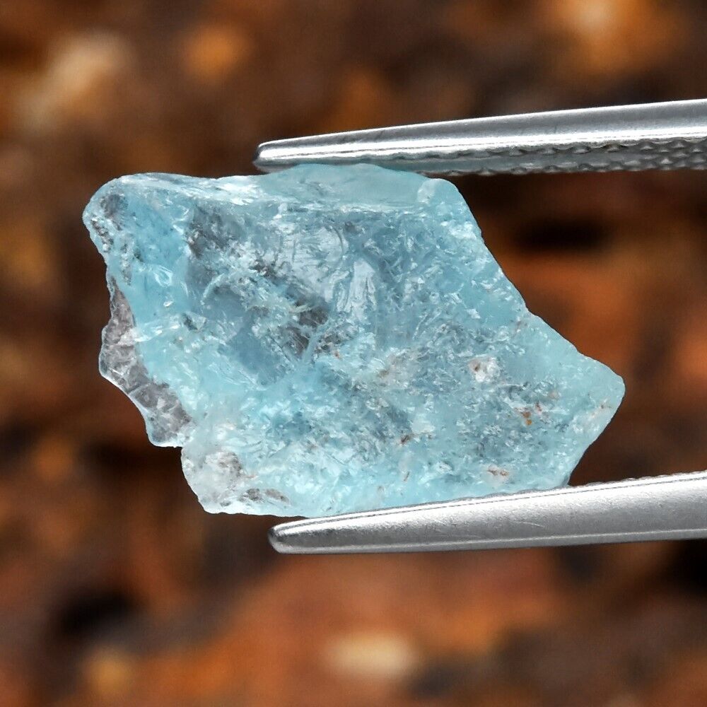 3.64ct Rough Aquamarine
